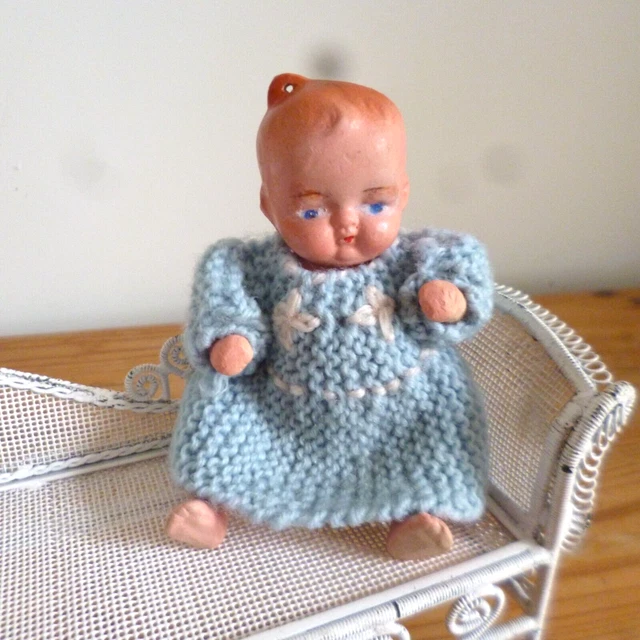 Doll Miniature Doll Repro A 12 10cm Gigi Kestner - UK Doll Miniature Doll Repro A 12 10cm Gigi Kestner - UK