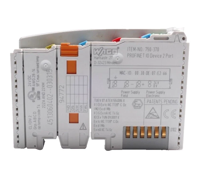 WAGO 750370 FIELDBUS coupler IO 241.42 PicClick