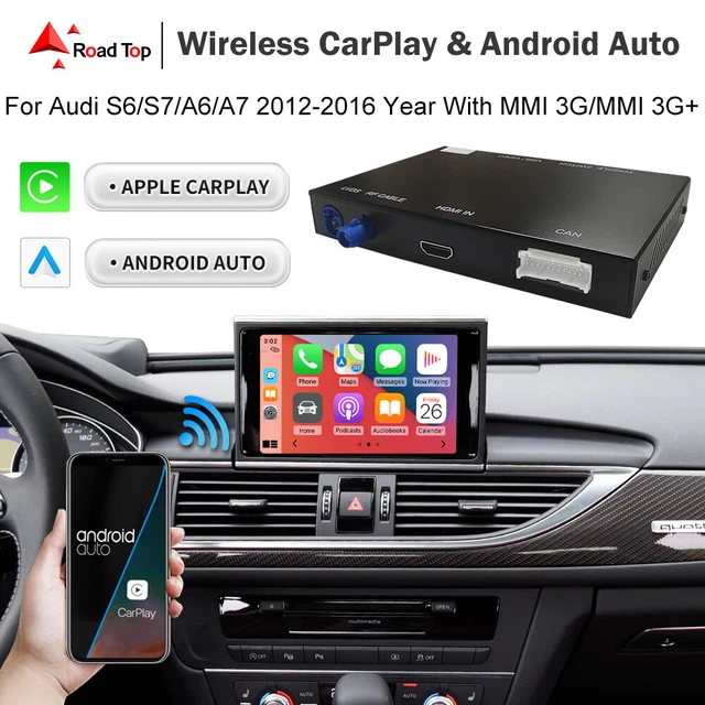 KIT RETROFIT INTERFACCIA automatica wireless Carplay Android per AUDI