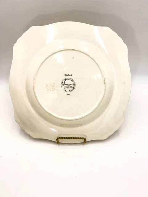 1995 Royal Winton Welbeck Earthenware Chintz 10 1/2" Dinner Plate 5