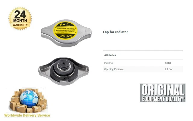 RADIATOR CAP FOR TOYOTA ECHO 1.0 (SCP10_) 1999-2005 £44.91 - PicClick UK