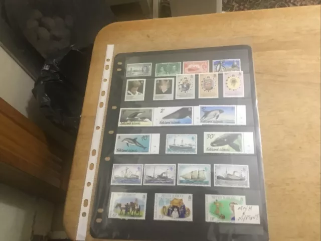 Falklands MNH & M/ Mint Stamps Lot