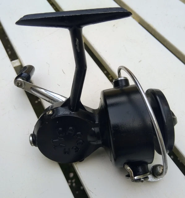 Moulinet Toupie Vintage Alcedo Mark V - Made In Italy - Pour Pêche En Mer - Bon état De Fonctionnement
