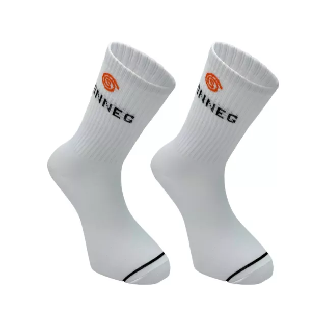 Hommes Femmes Unisexe, Blanc, Socks,  Sport, coton peigné doux -5/10 paires pack