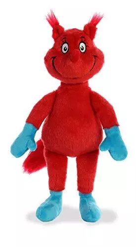 Aurora - Dr Seuss - 12" Fox in Socks Plush Red Plush Stuffed Animal #15930