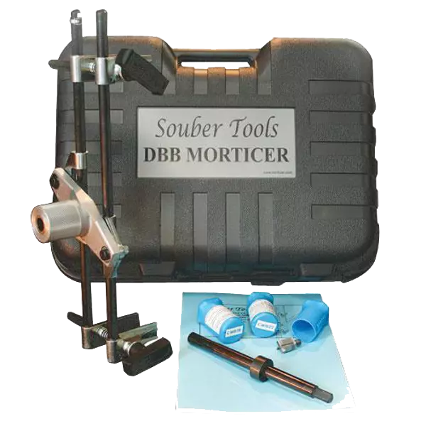 Souber Mortice kit maschera raccordo blocco viene fornito con 3 taglierine 19, 22, 25 taglierine