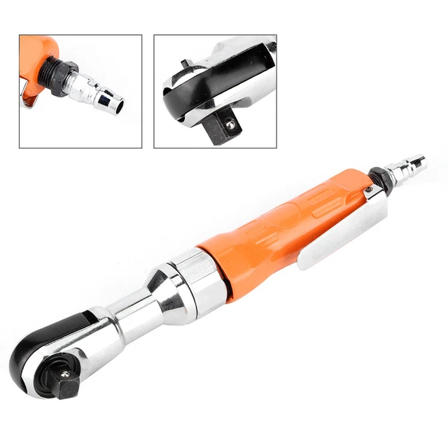 1/2in Pneumatic Ratchet Wrench High Torsion Workshop Repairing Air Hand Power