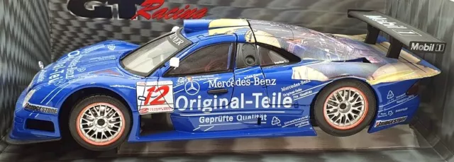 Maisto 1/18 Scale diecast 38848 - Mercedes Benz CLK-GTR Mobil1 - Blue 3