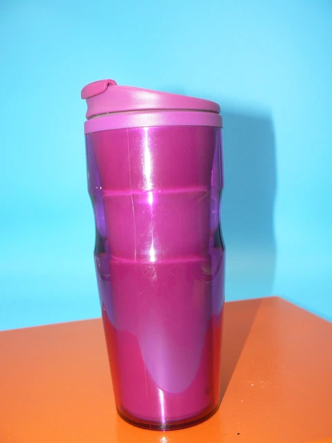 Aladdin Insulated Travel Coffee Drink Mug Cup 16 oz Purple Fuschia