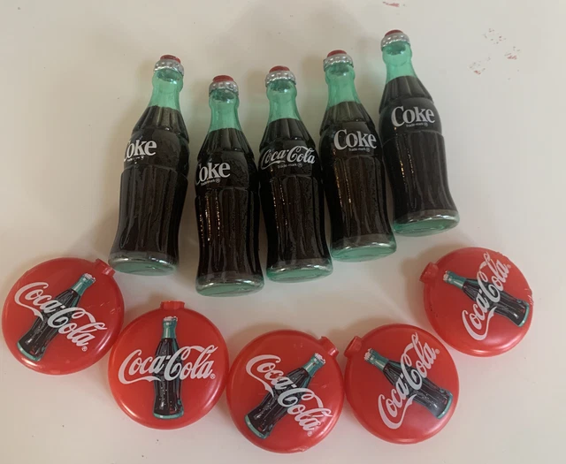 Vintage COCA COLA String Lights Christmas Tree Coke Strand 10 Covers Bottle Sign