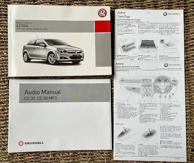 Owner & Operator Manuals, Car Manuals & Literature, Vehicle Parts