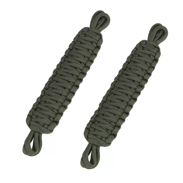 2pcs Voiture Porte Limitation Sangles Durable Balançoire Limiteur Militaire-Vert