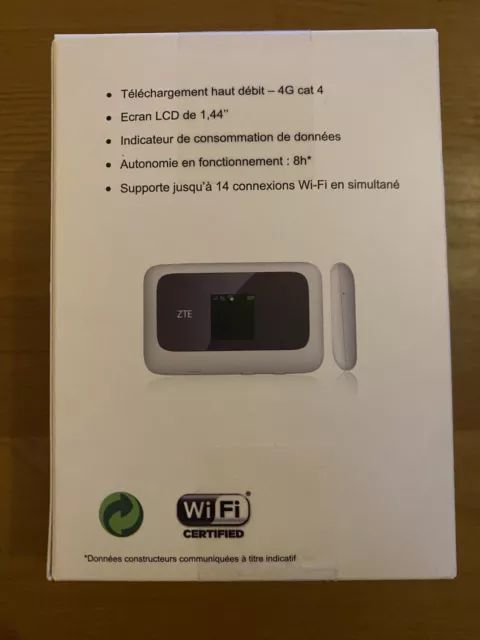 ZTE MF910 WLAN Mobiler Hotspot WiFi LTE 150Mbit Router Modem NEU Ohne simlock 2