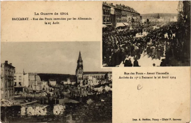 CPA BACCARAT - Rue des Ponts - Scenes (483791)