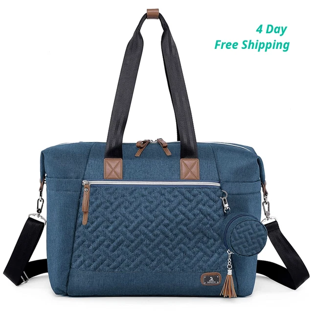 Diaper Bag Tote Large Mom Dad Baby Pacifier Case Changing Pad nappy pouch Travel