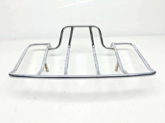 93 Honda GL1500 Goldwing 1500 Posteriore Tronco Top Bagagli Cremagliera Cromo