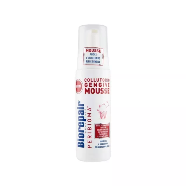 BIOREPAIR Peribioma - gums protection Mousse Mouthwash 200 ml