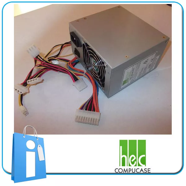 Fuente de Alimentacion ATX HEC Compucase 300 W HEC-300AR-PTF PFC usada