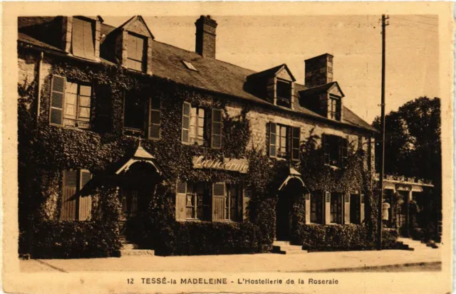 CPA TESSÉ-la-MADELEINE - L'Hostellerie de la Roseraie (356273)