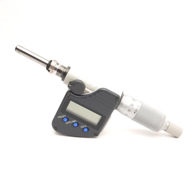 Mitutoyo 350-254-10 Digimatic Micrometer Head, 25mm Range, 0.001mm Resolution Mitutoyo 350-254-10 Digimatic Micrometer Head, 25mm Range, 0.001mm Resolution
