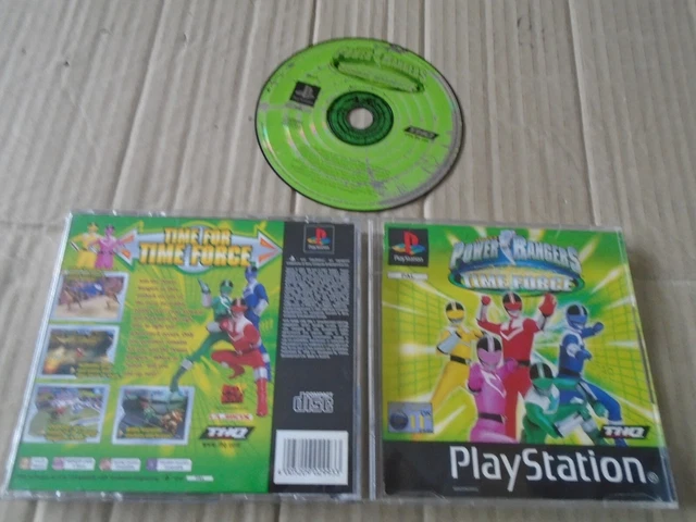 POWER RANGERS TIME Force PS1 NO MANUAL Sony Playstation £9.95 - PicClick UK