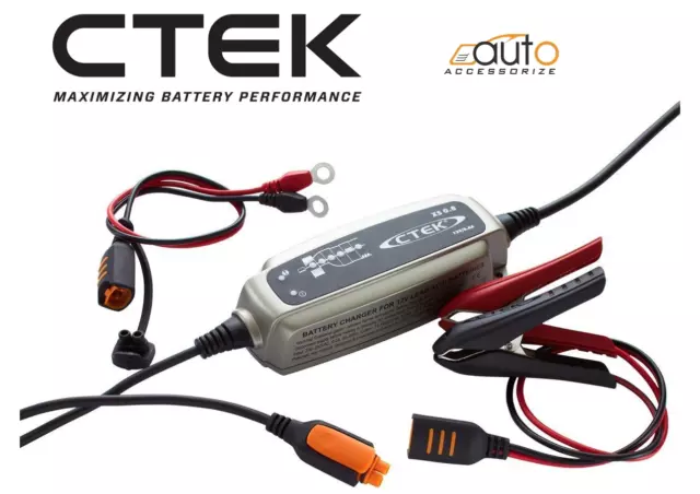 New CTEK  XS 0.8 12V Motorbike Battery Smart Charger & Conditioner