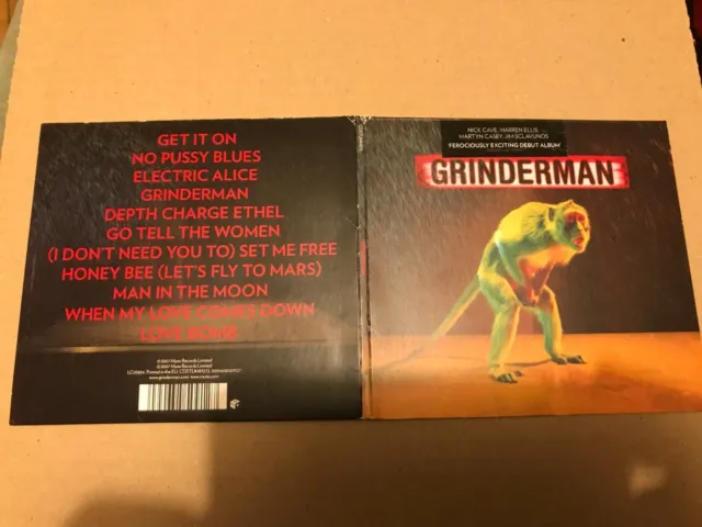 Grinderman  CD  Nick Cave  Warren Ellis