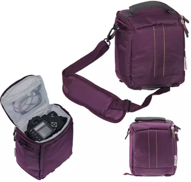 Navitech Purple Case For Nikon D500 DX-Format Digital SLR