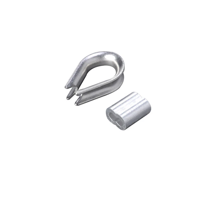 110 in 1 8 forme filo di acciaio M15 crimps e cappelli da dito acciaio inox
