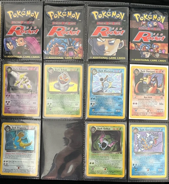 TEAM ROCKET BASE Set Part Complete Pokemon Card Bundle 4/82 Inc 1st