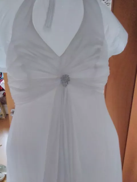 Leichtes Brautkleid oder auch Ballkleid Gr.54 in weiss neu und ungetragen