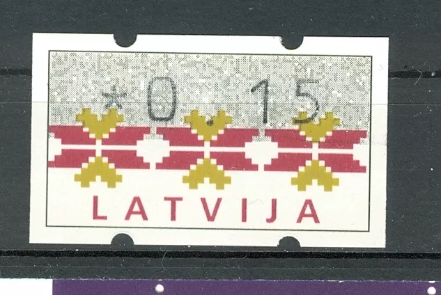 Francobolli Automatici - Automatic Stamps  Latvia Lettonia 1994  0.15