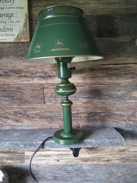 Vintage John Deere Lamp