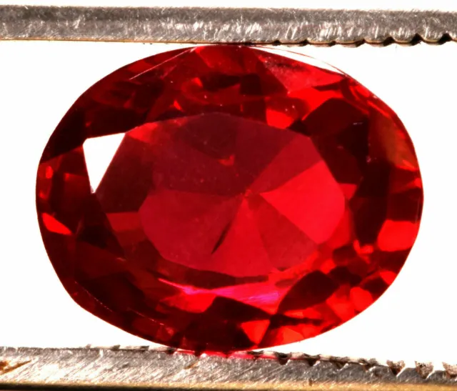 13.90 Cts. Natural Mozambique Red Ruby Oval Cut Certified Gemstone