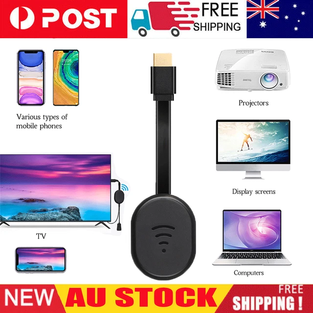 Mobile Phone Screen Projector Wireless HDMI Same Screen Receiver For IOS Android