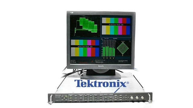 Tektronix WVR7100 Waveform Rasterizer Opt: CPS SD HD DA 7120 7020 Dolby Audio