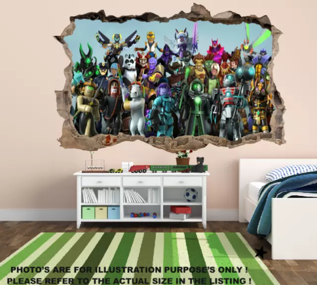 Roblox Gamer sticker Wall Door Laptop Decal