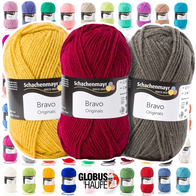 Schachenmayr BRAVO 50g | Polyacryl | Stricken Häkeln Garn (29,40€/kg)