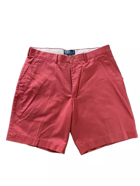 Polo Ralph Lauren Prospect Shorts   Men’s Size 36 x 9   Classic Chino    Salmon