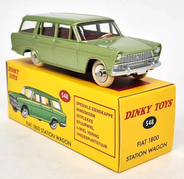 Dinky Toys 548 Fiat 1800 Familiale Boite Vide D'Origine N°1-empty Box