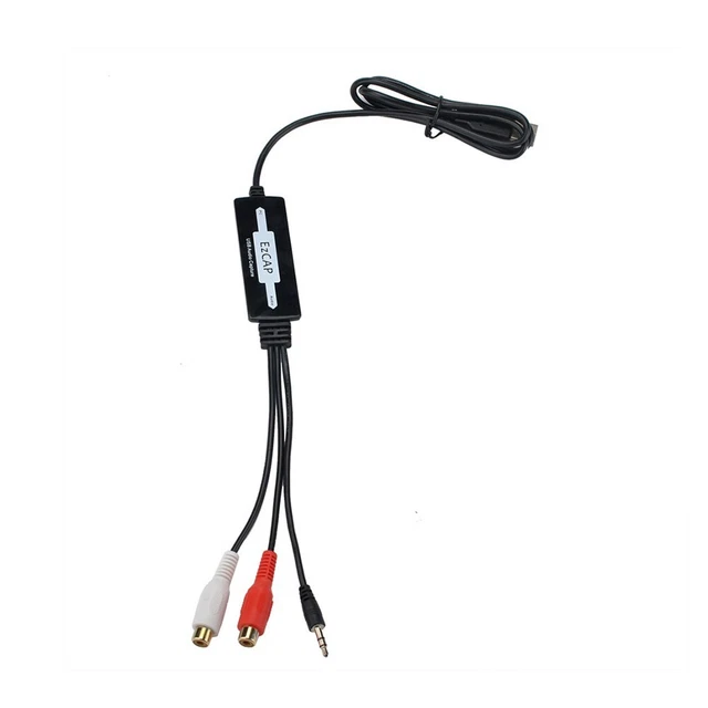 Carte Attrape USB Audio Capture 1 Ensemble Numérique for Vinyle 2.0 Interface