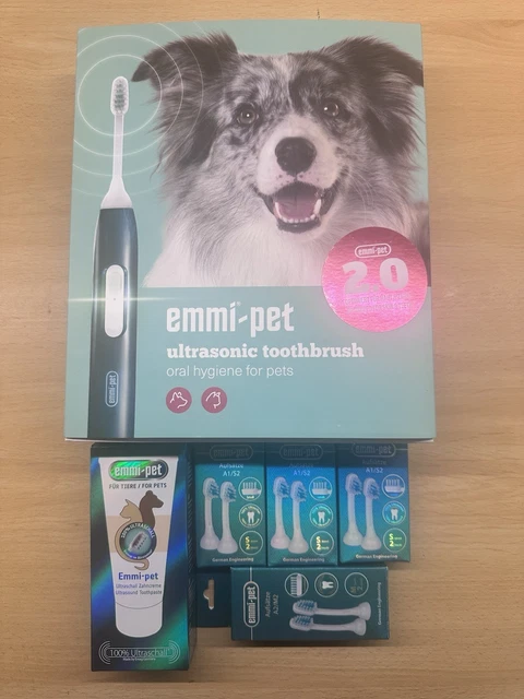 EMMI-PET ULTRASONIC Toothbrush Basic Set Pet's Dental Health