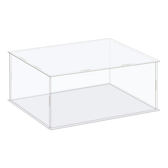 ACRYLIC MODEL DISPLAY Case Box Dustproof Protection Showcase for