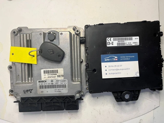 Kit De Demarrage Calculateur Moteur Bsi Bcm-N2 Renault Kangoo / Citan 0281019325