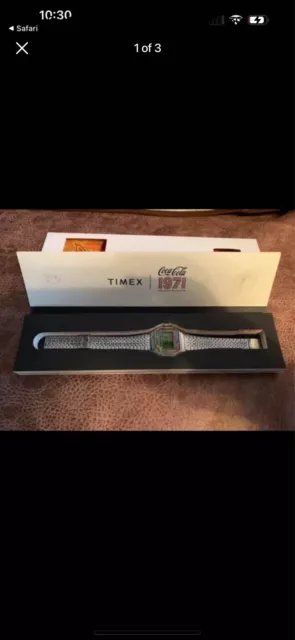 Timex T80 X Coca-Cola 1971 Unity Collection - TW2V25900