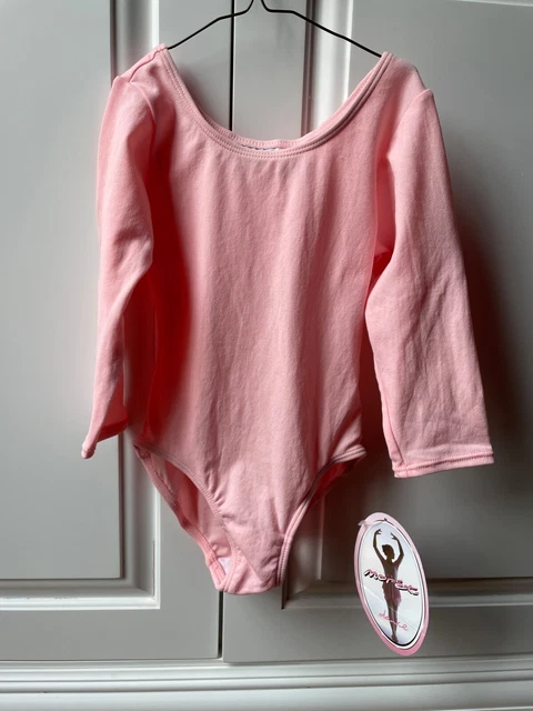 NWT Girls Dance Gymnastics Ballet Leotard Size XS 4/5 Jaques Moret new