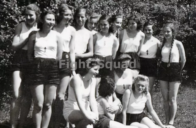Ww2 Picture Photo Bdm Young Women Bund Deutscher Mädel League German Girls 3027 595 Picclick