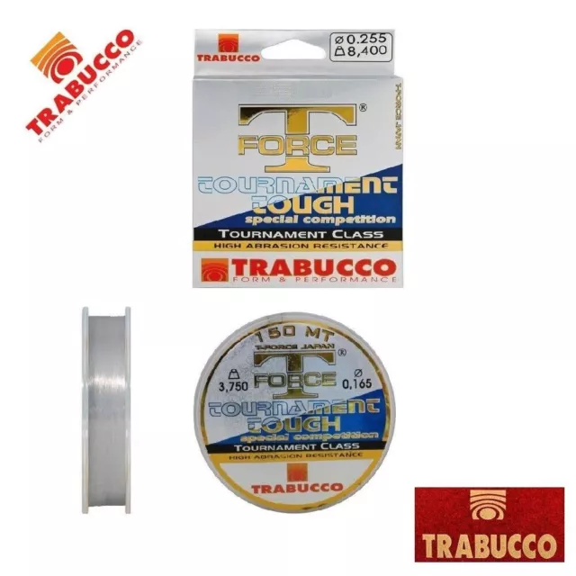 Trabucco Filo T Force Tournament Tough Speciale Gara Mulinello Bobina Metri 150