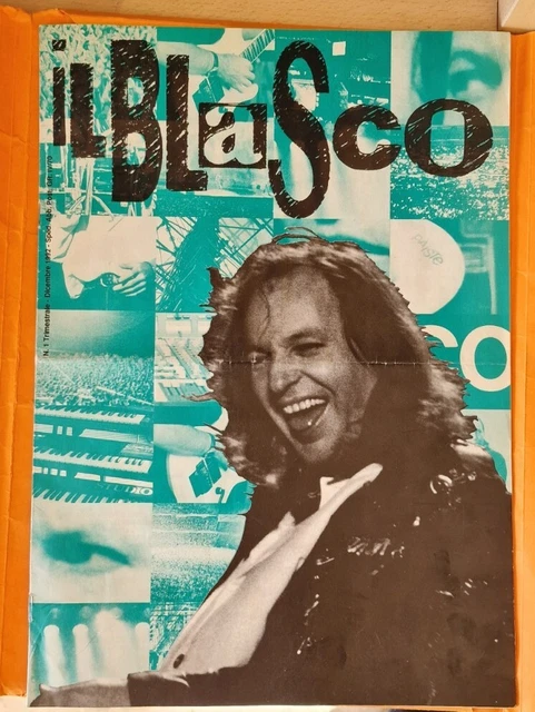 Vasco Rossi Fanzine N.1 Il Blasco! RARISSIMA Dicembre 92 Ufficiale!