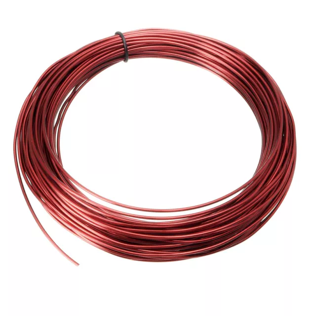 1.3mm Dia Magnet Wire Enameled Copper Wire Winding Coil 33' Length